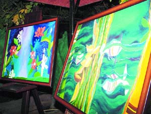 Creations of Daphy Brar and Sonal Singh on display.