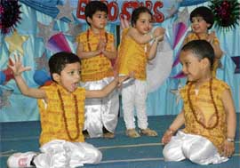 Kids of Euro Kids School perform at their annual function, ‘Starlight 2008'.