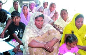 Families of debt-ridden landless labourers rue that moneylenders are making their lives hell