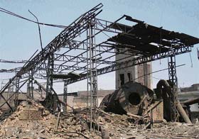 The factory at Mandi Gobindgarh where a water boiler exploded, killing three persons
