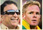 Sunil Gavaskar, Shaun Pollock 
