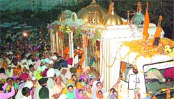 Religious fervour marks Gurutaa Gurgaddi Yatra in Kapurthala on Friday