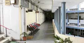 an empty corridor of the office, in Ludhiana