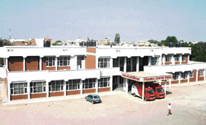 A view of the trauma centre in Sirsa. 