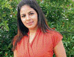 Bhumika Girdher at her residence in Ratia, Fatehabad. 