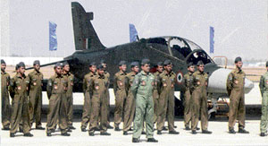 Hawk 132 at Bidar Air Force Station.