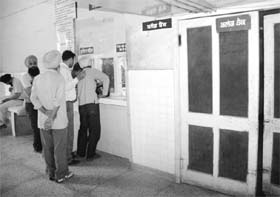 A view of the blood bank at the Governmnent Rajindra Hospital in Patiala