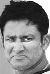 Indian skipper Anil Kumble