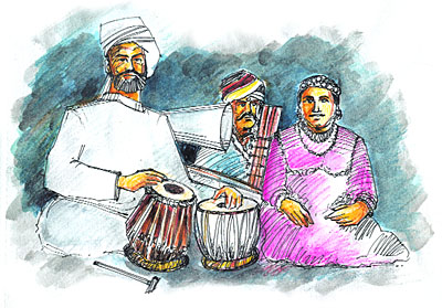 Jankibai of Allahabad was adept not only at singing but also at writing verse and composing music. She engaged teachers to learn Urdu, Persian, Sanskrit and even English.