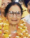 Dalip Kaur Tiwana after being elected the president of the Punjabi Sahit Akademi