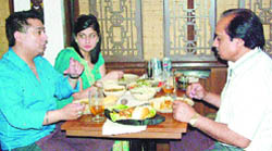 Known for its seafood, the restaurant is a huge hit among city residents
