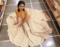 Forget micro minis. This summers soaring style is full-length kalidar & straight-fit skirts with flairs & frills.