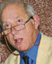 Godfrey Bloom, member of European Parliament addresses a press conference in Amritsar on Saturday. 