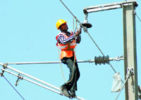 Preparation work for the extension of Metro Rail link to Dilshad Gurden is in full swing.