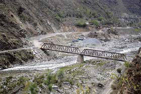 The Mughal Road, which once completed, will link Jammu with the Kashmir valley throughout the year