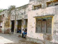 The dilapidated building of Government Primary School, located in the Model Town area of Ambala City, warrents immediate attention.
