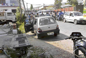 Such traffic jams at Dari, near Dharamsala, on the Palampur-Dharamsala highway have become a regular feature. Schoolchildern, employees and patients coming to the zonal hospital are affected the most as they are stranded on the road owing to frequent traffic jams. 