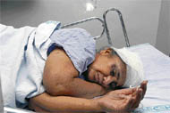 Surinder Kaur  at a hospital in Ludhiana