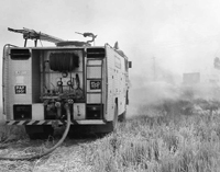 Residents of Boharpur Janheri village, near Rajpura, had a narrow escape when fire engulfed their fields on Saturday.