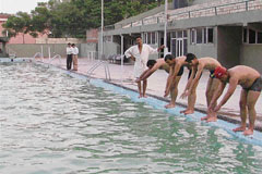 Amateur swimmers of Ludhiana can now heave a sigh of relief with municipal corporation authorities appointing a coach at its swimming pool.