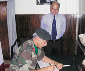 Brig Nagra, chairman, APS, Dagshai, signs off.
