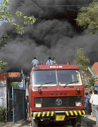 Keeping in view the growing incidents of fire in the city, modern fire-fighting equipment is the need of the hour