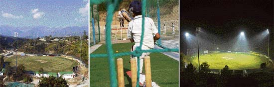 The NSC stadium is equipped with world-class facilities like bowling machines and floodlights for night matches