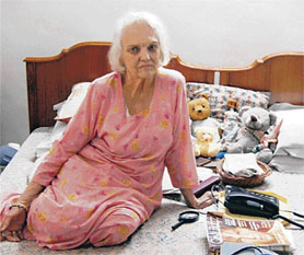 Octogenarian Rita Sikand lives at a private old age home in Delhi, where her basic daily needs are taken care of. But she longs for love of her family. 