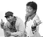 Sudesh Lehri and Raju Srivastav