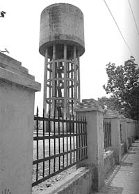 Encroachment at a municipal corporation park in Patiala