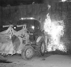 Flames engulf a paper mill in Dera Bassi