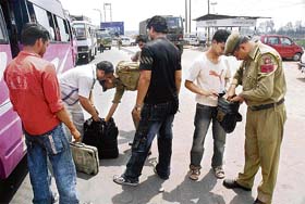 After the Jaipur serial bomb blasts, security has been stepped up in the whole country