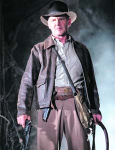 In Indiana Jones and the Kingdom of the Crystal Skull, Harrison Ford will be back in the hat as the born-again archaeologist action hero