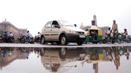 Residents got a sigh of relief as the weather became cool and pleasant after spells of showers