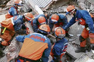 The earthquake in China killed over 50,000 people