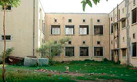 A view of Government Ayurvedic Hospital in Patiala.