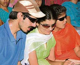 Visually-impaired students attend NSS camp GCW in Ludhiana