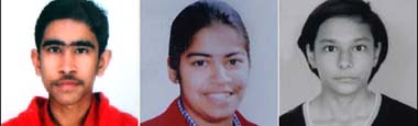 Tarun Mangla (97.4 per cent), Richu Sharma (96.8 per cent) and Jaimita Bansal (96.6 per cent), 