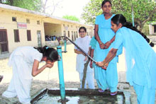 One of the government schools with no potable water supply.