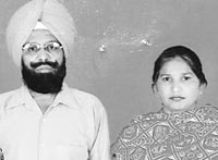 Master Ajit Singh and wife 