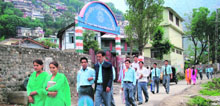 Government Senior Secondary School, Kullu, where the drug peddlers allegedly look for their target.