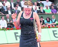 Safina won 6-3,6-2. Kuznetsova stands disappointed after her loss