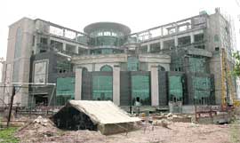 Besta Villa Mall with two floors earmarked for a 50-room hotel that is coming up in Sector 5 of Panchkula.