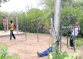 3 Known as the walkers paradise, Sukhna Lakes park is an easy trap for early risers who come here to exercise.
