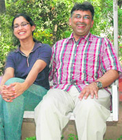 Dr Swami Dass Mehta with daughter Aditi