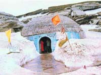 The Beas Rishi temple from where the Beas originates 
