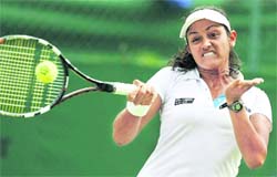 Sunitha Rao put up a gallant fight before losing in third round.