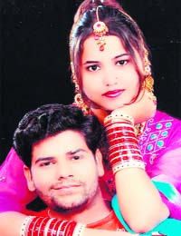 A file photo of Shanvinder Kaur and Ramesh Kumar