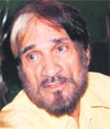 Actor Mac Mohan interacts with medipersons during a press conference at Chandigarh Press Club