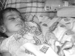 The girl child that was found abandoned in Kharar on Thursday.